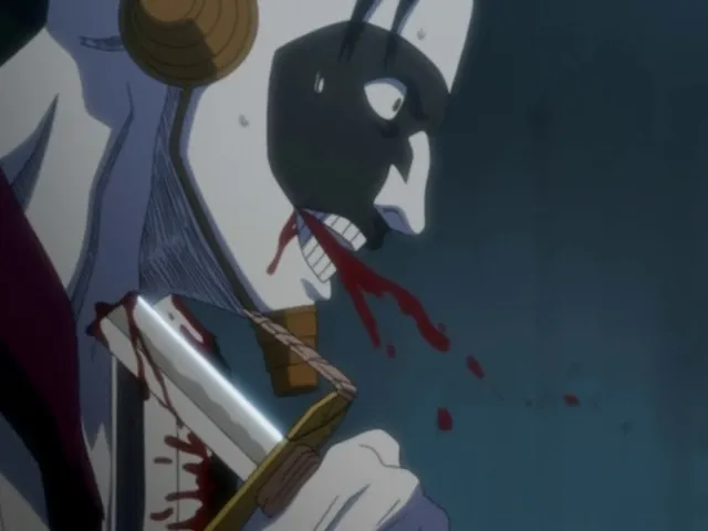 Capture 27 — Épisode 44 : Le Capitaine Zaraki Kenpachi