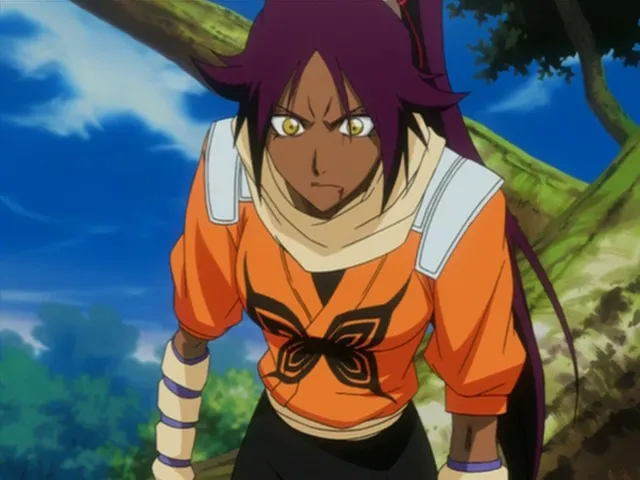 Capture 27 — Épisode 56 : Yoruichi et l'armure de l'esprit