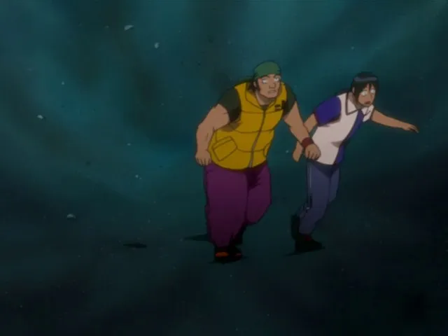 Capture 1 — Épisode 72 : Sawatari et Baura
