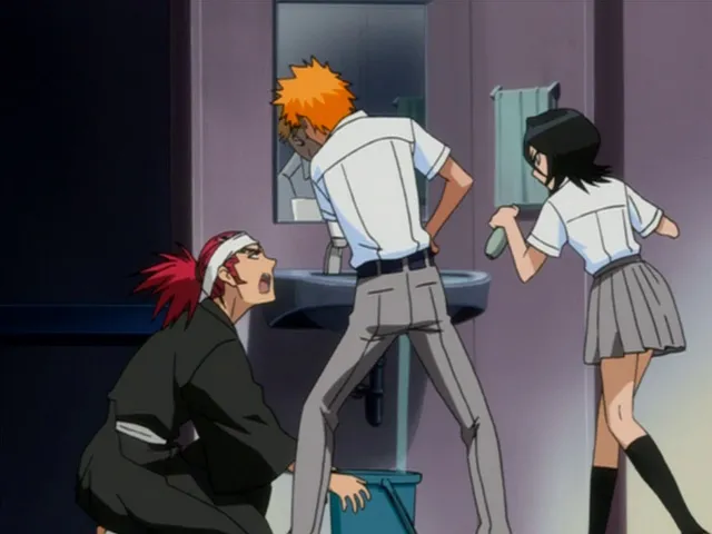 Capture 8 — Épisode 72 : Sawatari et Baura
