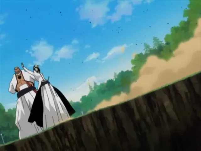 Capture 13 — Épisode 114 : Ichigo contre Grimmjow — Round 1