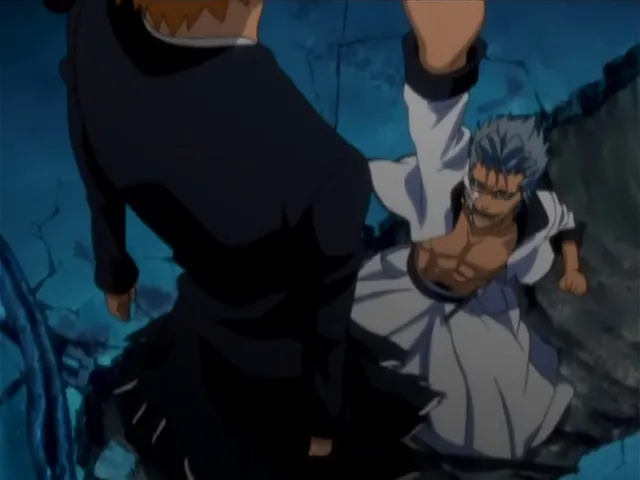 Capture 22 — Épisode 121 : Rangiku contre l'Arrancar