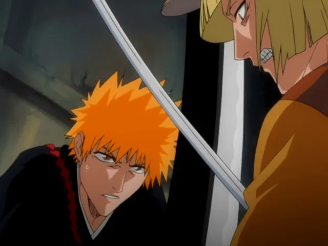 Capture 28 — Épisode 122 : Ichigo contre Grimmjow — Round 2