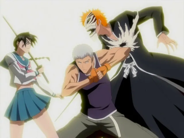 Capture 10 — Épisode 124 : Renji et Ikkaku en mission