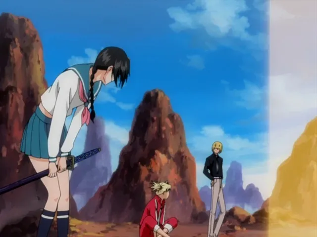 Capture 14 — Épisode 124 : Renji et Ikkaku en mission