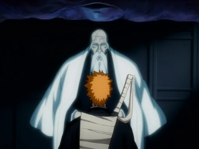 Capture 10 — Épisode 142 : Byakuya et Kenpachi arrivent