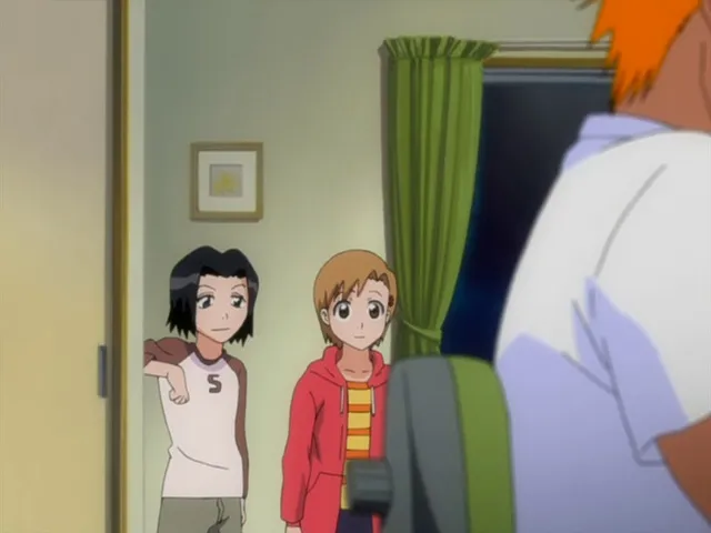 Capture 17 — Épisode 142 : Byakuya et Kenpachi arrivent