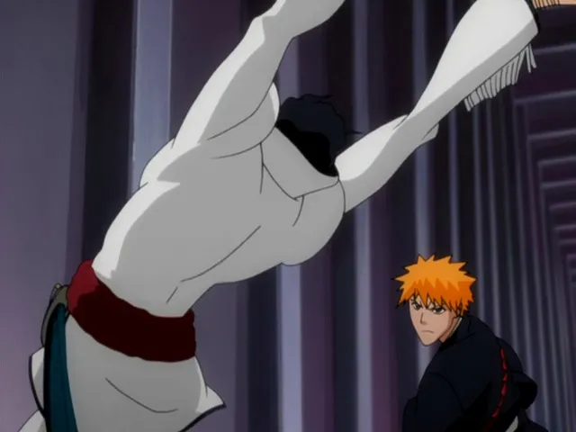 Capture 9 — Épisode 151 : Grimmjow libère Orihime