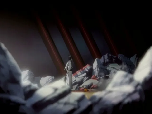 Capture 11 — Épisode 162 : Senbonzakura — La Victoire de Byakuya