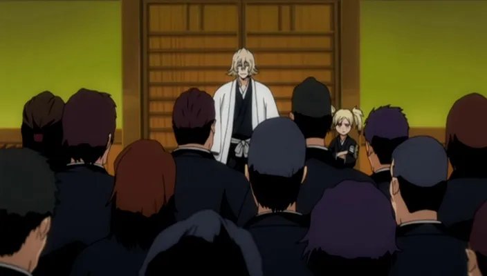 Capture 11 — Épisode 207 : Le Nouveau Capitaine de la 12e Division : Urahara