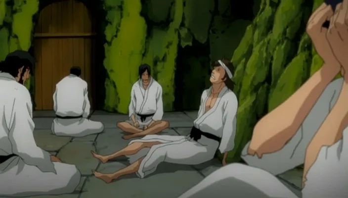 Capture 9 — Épisode 208 : Aizen et le Génie Enfant