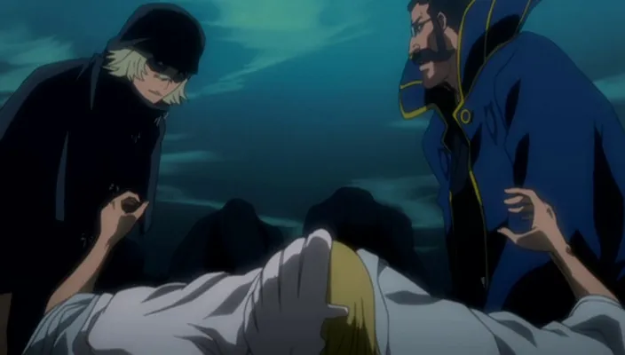 Capture 9 — Épisode 212 : Sauver Hirako ! Aizen contre Urahara