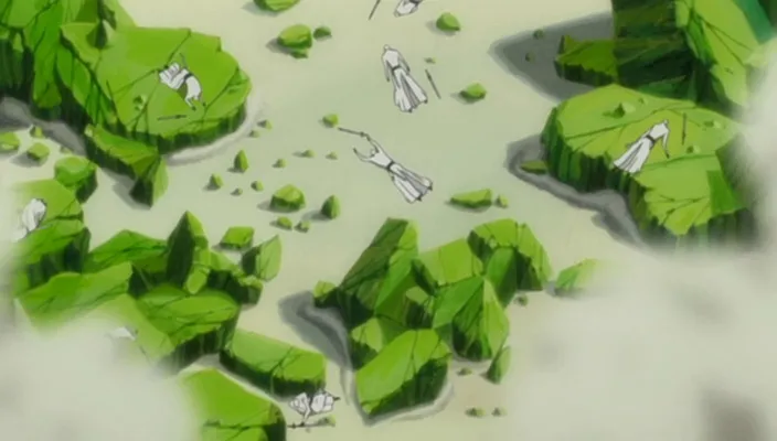 Capture 27 — Épisode 215 : Défends Karakura Town ! L'Armée Shinigami se déploie