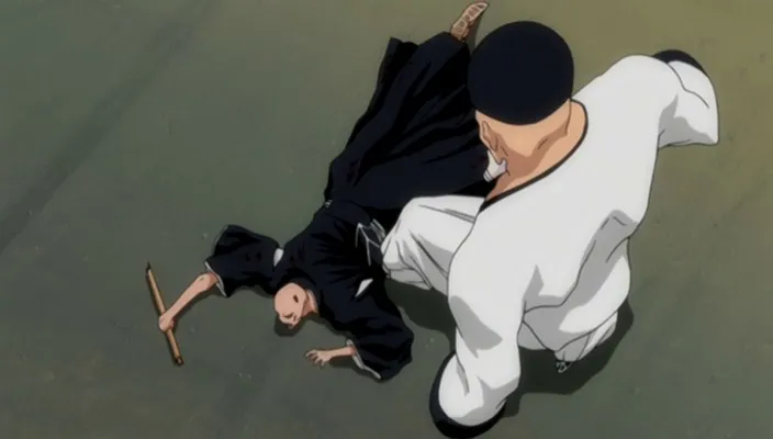 Capture 3 — Épisode 220 : Ikkaku tombe ! La Crise du Shinigami