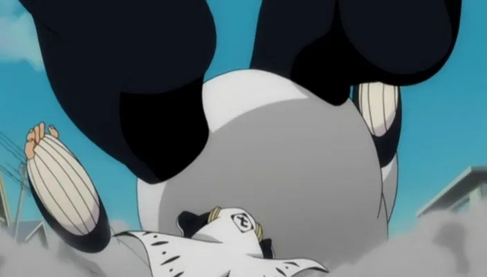 Capture 15 — Épisode 220 : Ikkaku tombe ! La Crise du Shinigami