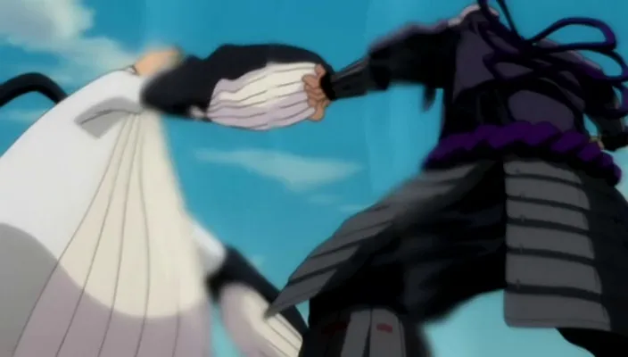 Capture 21 — Épisode 220 : Ikkaku tombe ! La Crise du Shinigami