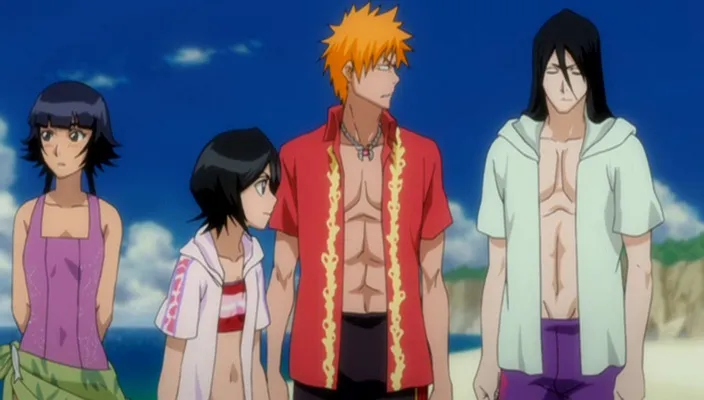 Capture 3 — Épisode 228 : Été ! Mer ! Festival des Maillots de Bain !!