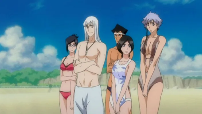 Capture 13 — Épisode 228 : Été ! Mer ! Festival des Maillots de Bain !!