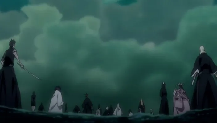 Capture 6 — Épisode 231 : Byakuya disparaît avec les cerisiers