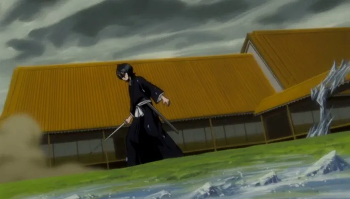 Capture 13 — Épisode 232 : Sode no Shirayuki contre Rukia ! Cœur troublé