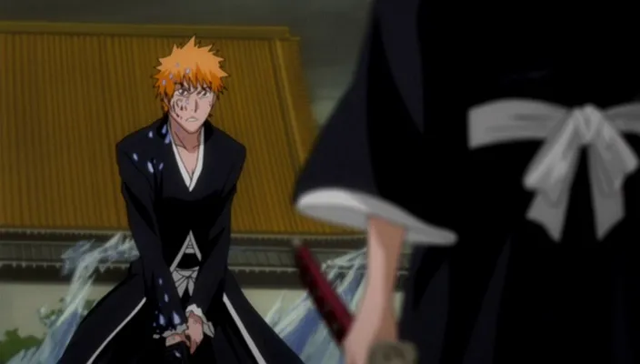 Capture 27 — Épisode 232 : Sode no Shirayuki contre Rukia ! Cœur troublé