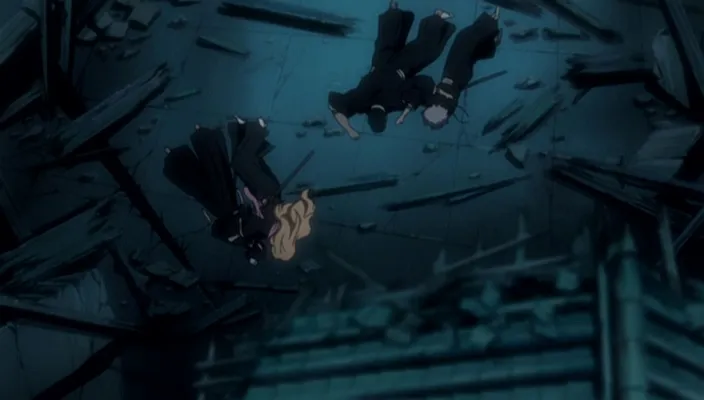 Capture 28 — Épisode 245 : Poursuivre Byakuya ! Les Divisions du Gotei en confusion