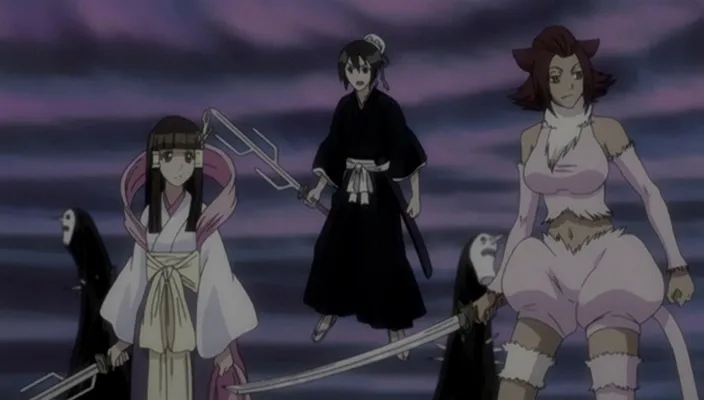 Capture 9 — Épisode 254 : Byakuya et Renji — La 6e Division retrouve sa voie