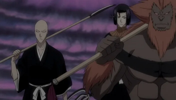 Capture 23 — Épisode 254 : Byakuya et Renji — La 6e Division retrouve sa voie