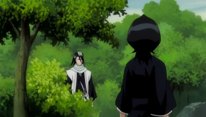 Capture 1 — Épisode 256 : La Colère de Byakuya ! La famille Kuchiki s'effondre