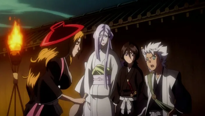 Capture 18 — Épisode 256 : La Colère de Byakuya ! La famille Kuchiki s'effondre