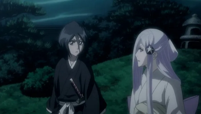 Capture 22 — Épisode 256 : La Colère de Byakuya ! La famille Kuchiki s'effondre