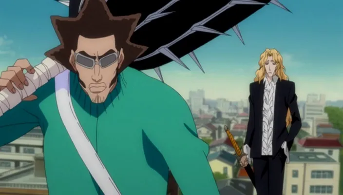 Capture 7 — Épisode 282 : Ichigo arrive à Fake Karakura Town