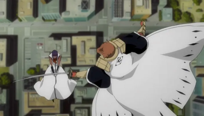 Capture 3 — Épisode 289 : L'Hōgyoku fusionne avec Aizen