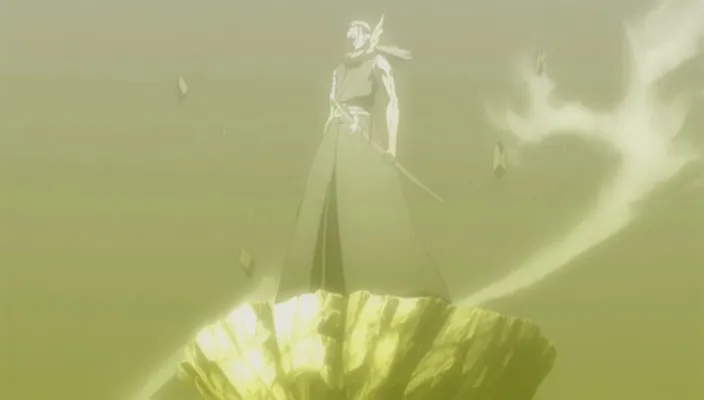 Capture 5 — Épisode 289 : L'Hōgyoku fusionne avec Aizen