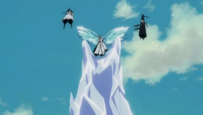 Capture 28 — Épisode 293 : Mort de Gin Ichimaru