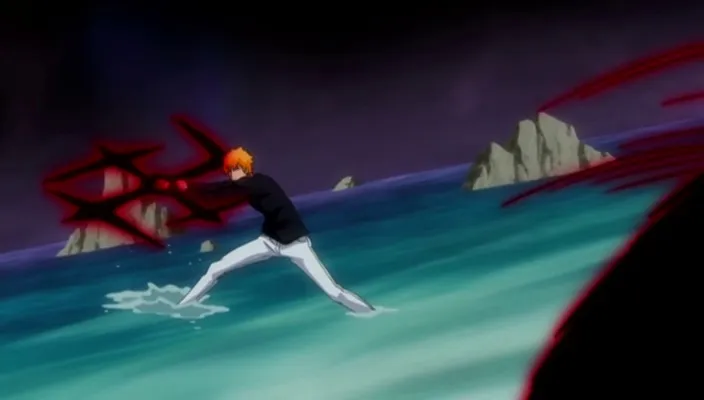 Capture 3 — Épisode 352 : Rukia — Lame chargée de Reiatsu