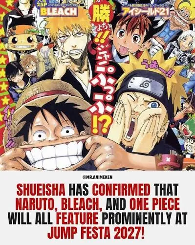 Jump Festa 2027 : Bleach sera présent aux côtés de One Piece, Naruto, Jujutsu Kaisen et Black Clover